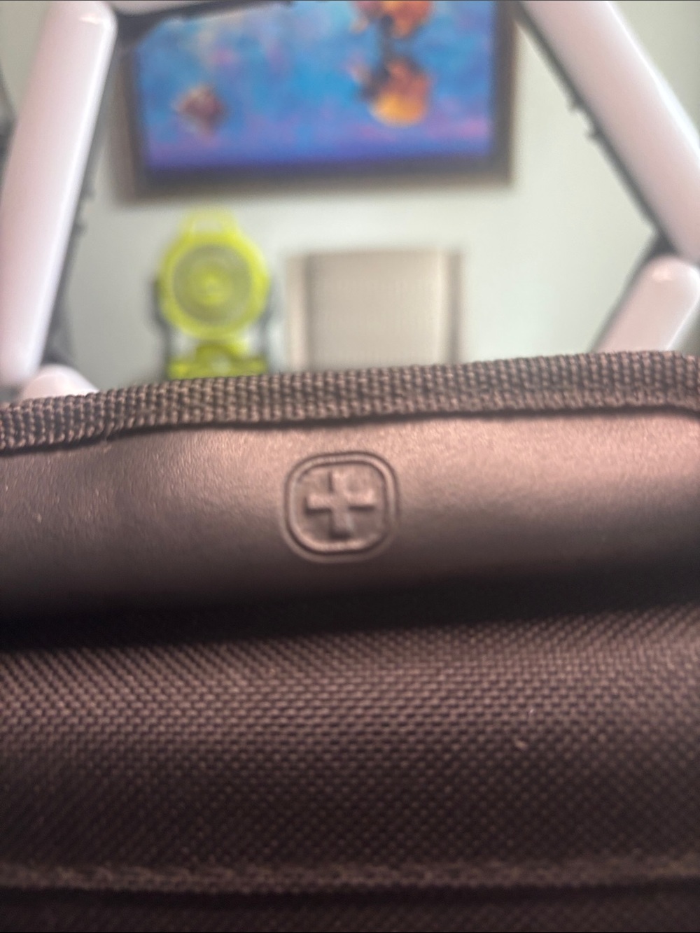 Black Men's Briefcase Laptop Bag - Picture 9 of 15